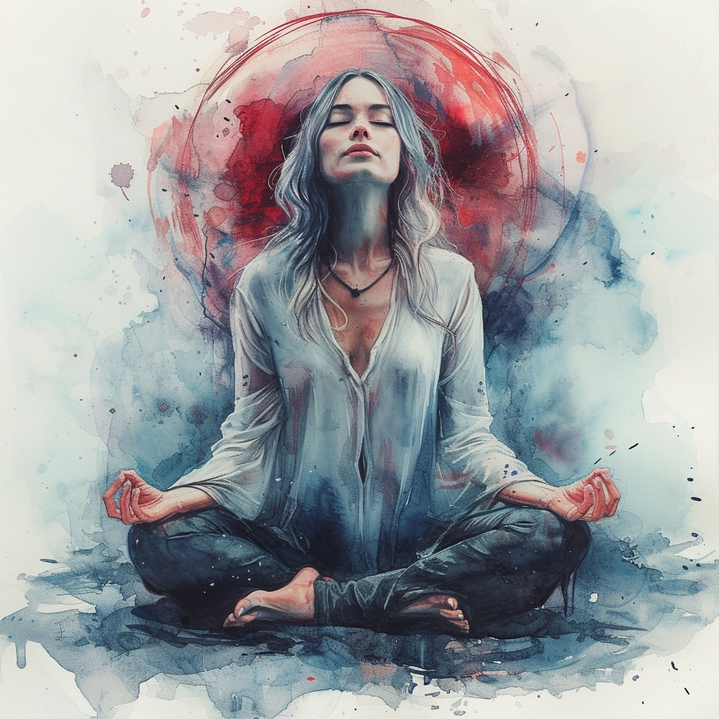 Mujer Meditando. Fortaleciendo la Resiliencia Emocional las Claves para Superar Obstáculos